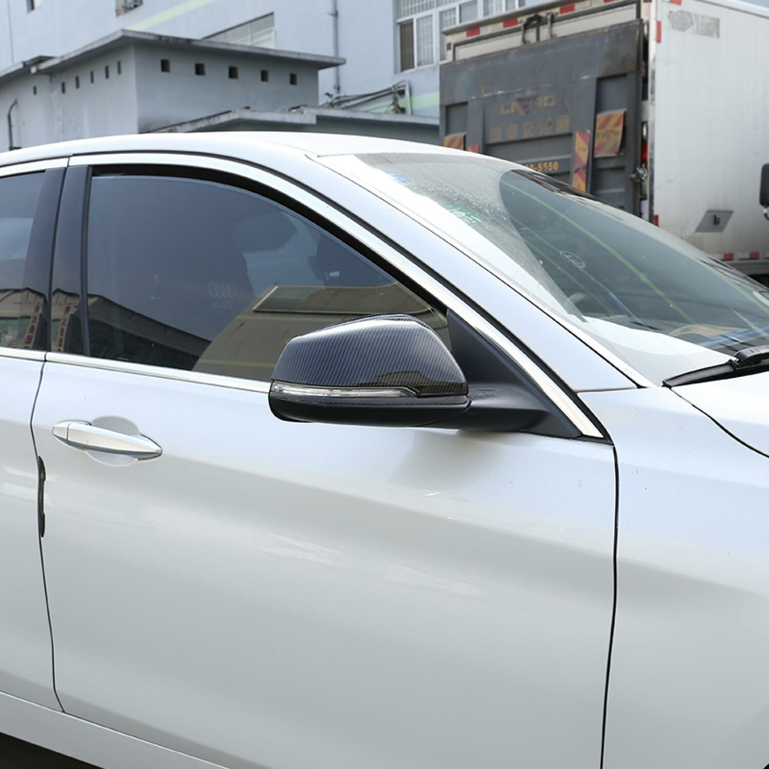 Bmw 2 Serisi Ayna Kapağı 2 Parça Karbon 2015>