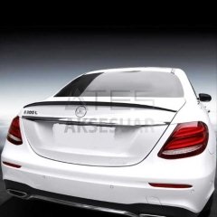 MERCEDES W213 2016-2019 E SERISI TAIWAN STIL INCE SPOILER - PIANO BLACK (PARLAK SIYAH)