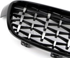 BMW 3 SERISI F30 2012-2018 BÖBREK DIAMOND PANJUR PIANO BLACK-