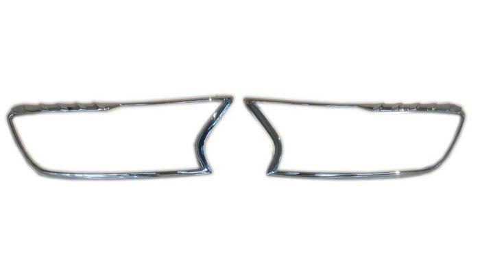 RANGER IÇIN UYUMLU 2015-2020 FAR ÇERÇEVESI KAPLAMA KROM