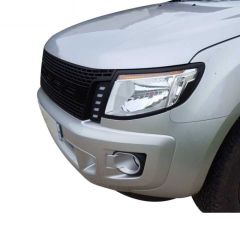 RANGER IÇIN UYUMLU 2015-2020 FAR ÇERÇEVESI KAPLAMA KROM