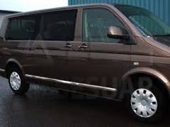 VW T5 Transporter Krom Yan Kapı Çıtası 7 Prç. (U.Ş) 2010 Üzeri