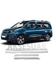 Peugeot Rifter Krom Yan Kapı Çıtası 4 Prç. 2019 ve Üzeri