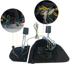 GOLF 6 IÇIN UYUMLU R20 LED STOP - SMOKE