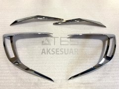 HONDA CIVIC FC5 2016-2021 ARKA STOP KAPLAMA 4 PARÇA NIKELAJ