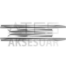 Renault Clio 4 HB Krom Yan Kapı Çıtası 4 Prç. 2012 Üzeri