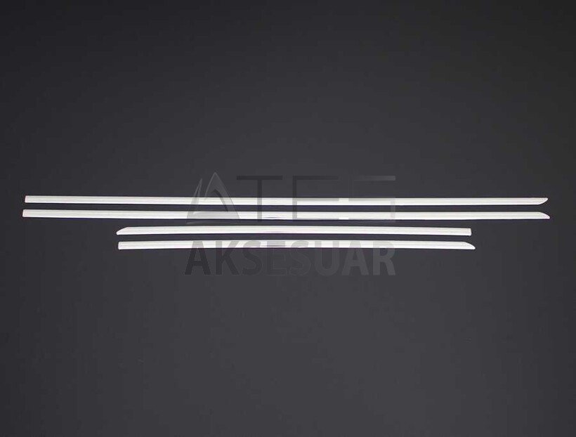 Mitsubishi L200 Krom Yan Kapı Çıtası 4 Parça 2015-2019 Arası