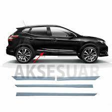 Nissan Qashqai Krom Yan Kapı Çıtası 4 Prç 2014-2021