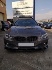 BMW 3 SERİSİ F30 2012-2018 LUXURY ÖN LİP - PIANO BLACK
