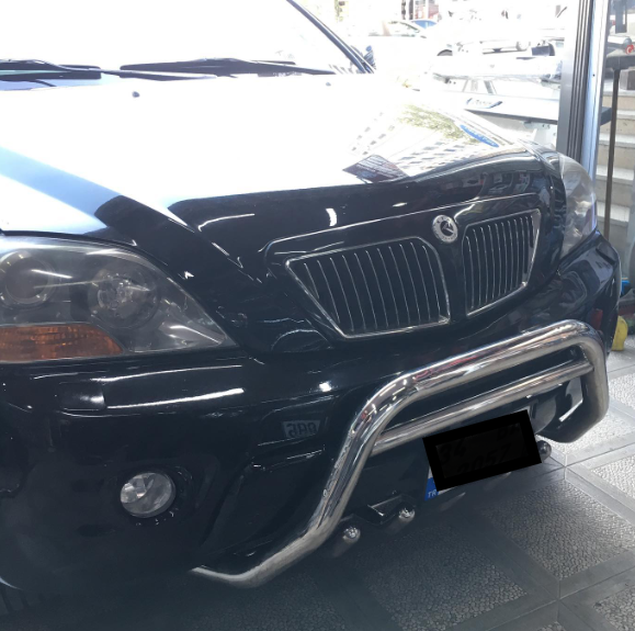 KİA SORENTO ÖN KROM KORUMA