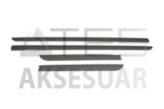 Mitsubishi Asx Siyah Krom Yan Kapı Çıtası 4 Parça 2017 ve Sonrası