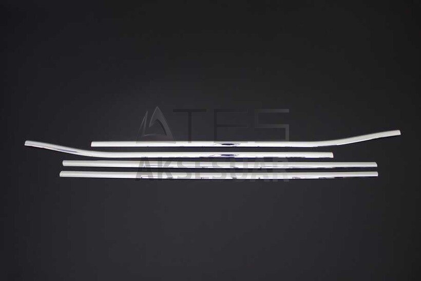 Toyota Auris Krom Cam Çıtası 4 Parça 2007-2012 Arası