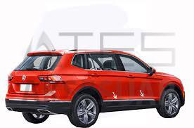 VW Tiguan Krom Yan Kapı Çıtası 4 Prç. 2016 Üzeri