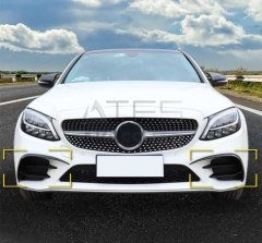 MERCEDES W213 2016-2019 E & C238 COUPE E63 ÖN TAMPON BIÇAKLARI