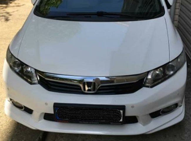 Honda Civic 2012-2016 Modülo Ön Tampon Eki