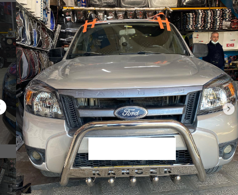 FORD RANGER ÖN KROM KORUMA