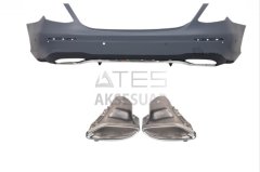 MERCEDES W213 E SERİSİ OEM AMG ARKA TAMPON&EGZOZ