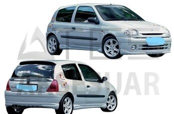 Renault Clio 2 HB Cam Altı Spoiler