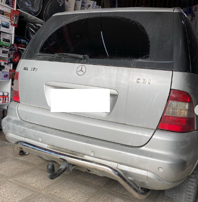 MERCEDES CDI  ARKA KROM KORUMA