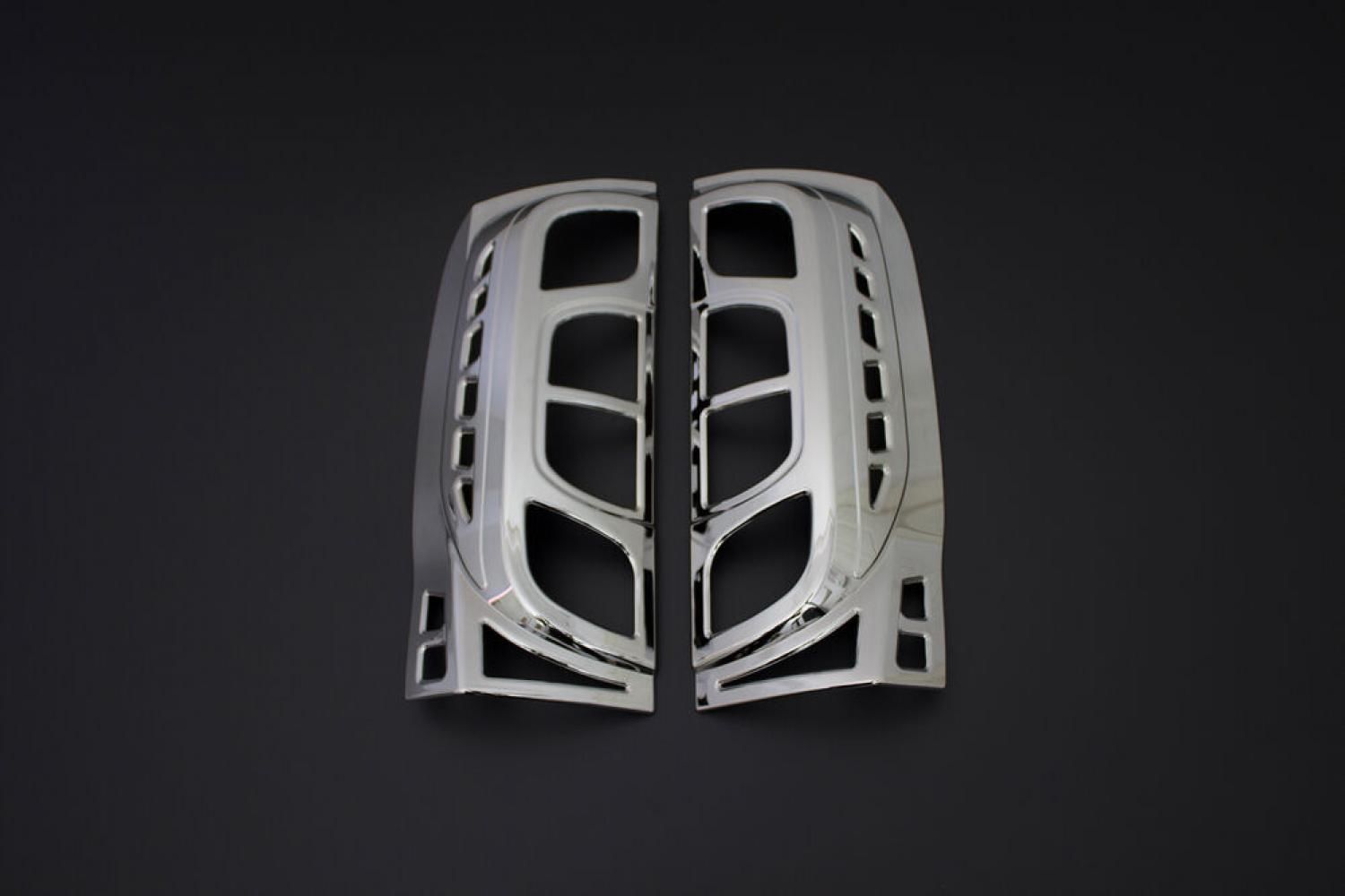 Fiat Mini Stop Çerçevesi 2 Parça Abs Krom 2007-