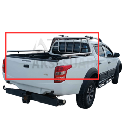 Mitsubishi L200 Kancalı Rollbar Krom Paslanmaz