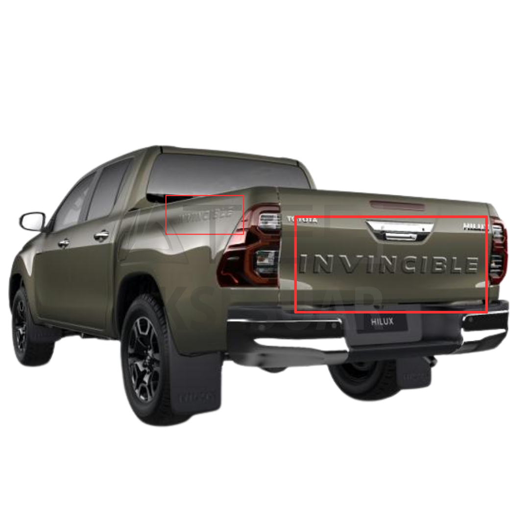 Toyota Hilux Yazı Etiketi
