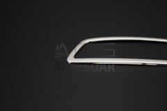 Peugeot 3008 Krom Egzoz Çerçevesi 2 Parça 2016 ve Sonrası