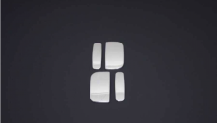 Citroen Berlingo 1996-2008 Kapı Kolu KAPI KOLU 4-Kapı Paslanmaz Çelik