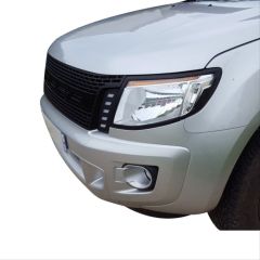 RANGER IÇIN UYUMLU 2012-2016 T6 FAR ÇERÇEVESI SIYAH