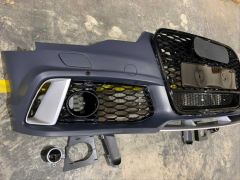 A6 2012-2014 IÇIN UYUMLU RS6 ÖN TAMPON PANJUR SETI