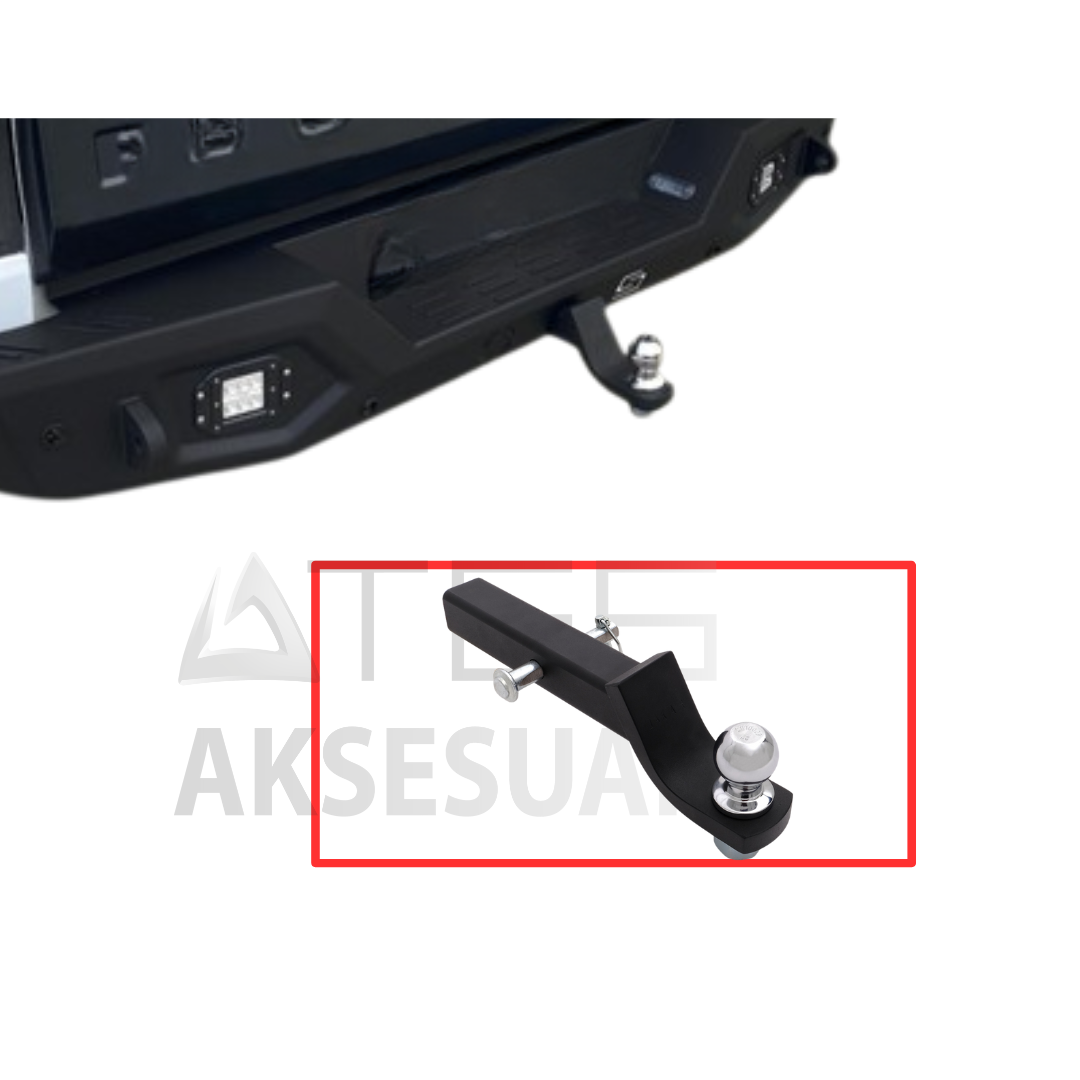 Toyota Hilux Arka Çelik Tampon Çeki Demiri Topuzu