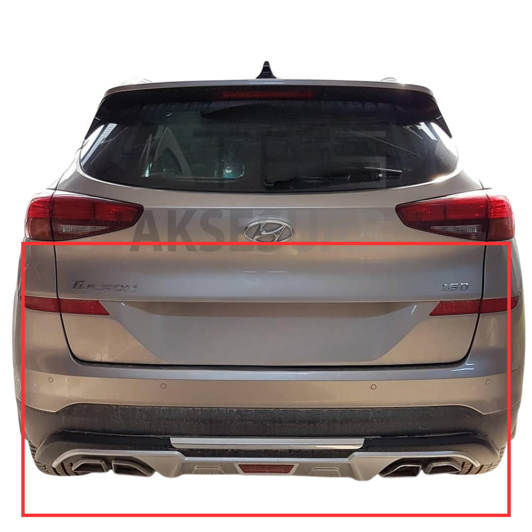 Hyundai Tucson 2020 Arka  Koruma Difüzör
