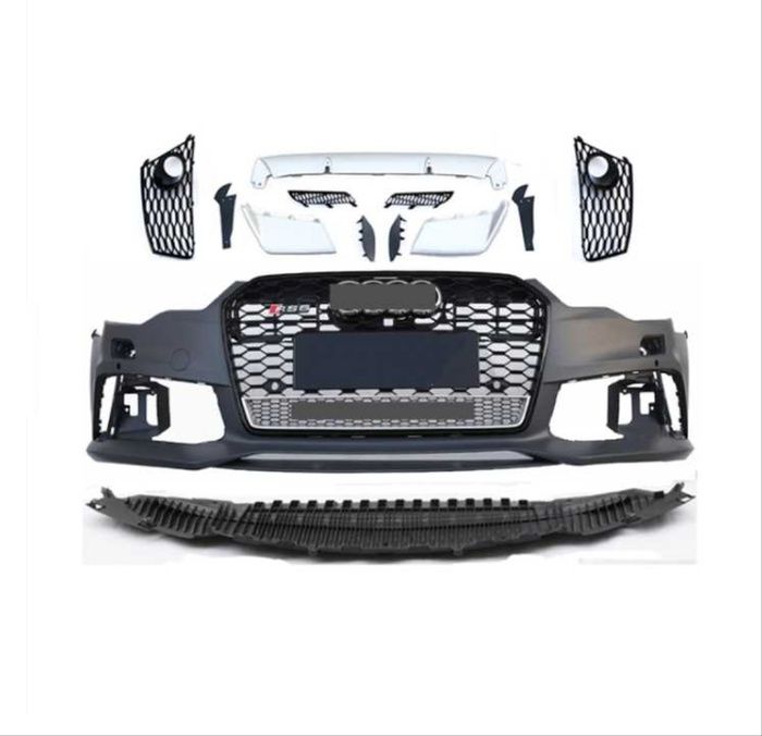 A6 2015-2018 IÇIN UYUMLU RS6 ÖN TAMPON PANJUR SETI