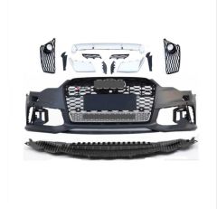 A6 2015-2018 IÇIN UYUMLU RS6 ÖN TAMPON PANJUR SETI