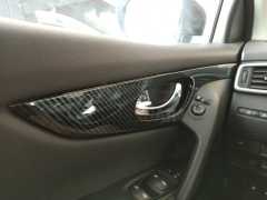 NISSAN QASHQAI 2014-2020 KAPI İÇ KAPLAMA - KARBON
