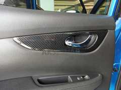 NISSAN QASHQAI 2014-2020 KAPI İÇ KAPLAMA - KARBON