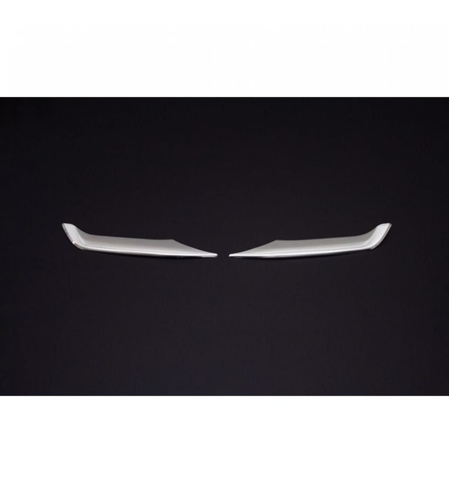 Nissan Qashqai ÖN SİS ÇERCEVESİ 2 Parça Paslanmaz Çelik KROM 2017>