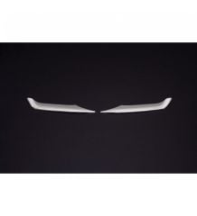 Nissan Qashqai ÖN SİS ÇERCEVESİ 2 Parça Paslanmaz Çelik KROM 2017>