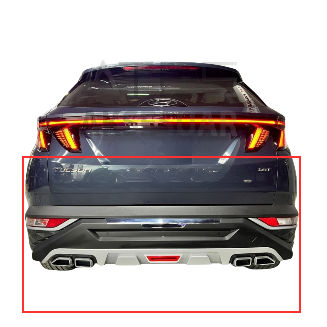 Hyundai Tucson 2022 Arka  Koruma Difüzör