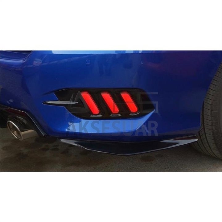 HONDA CIVIC FC5 2016-2020 ARKA SIS 3 CIZGI KIRMIZI