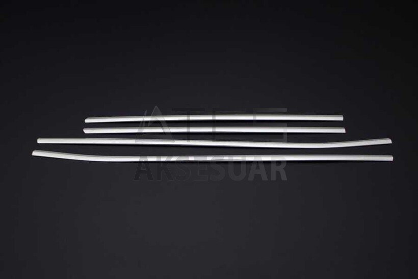 Toyota Hilux Krom Cam Çıtası 4 Parça 2015 ve Sonrası