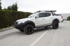 Mitsubishi L200 Dakar Ön Tampon Sensörsüz Ledbarlı Karter Koruma 2015-2019 Arası