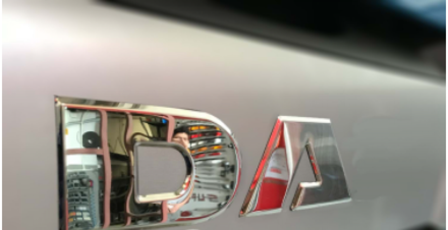 DAF EURO 6 D.A.F ÖN YAZI KROMU