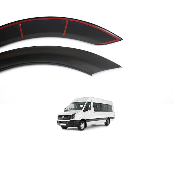 Volkswagen Crafter Çamurluk Dodik Seti Uv Katkılı Abs Mat Siya