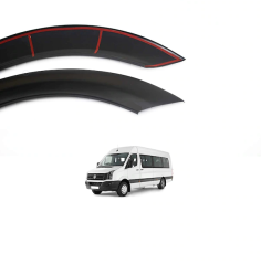 Volkswagen Crafter Çamurluk Dodik Seti Uv Katkılı Abs Mat Siya