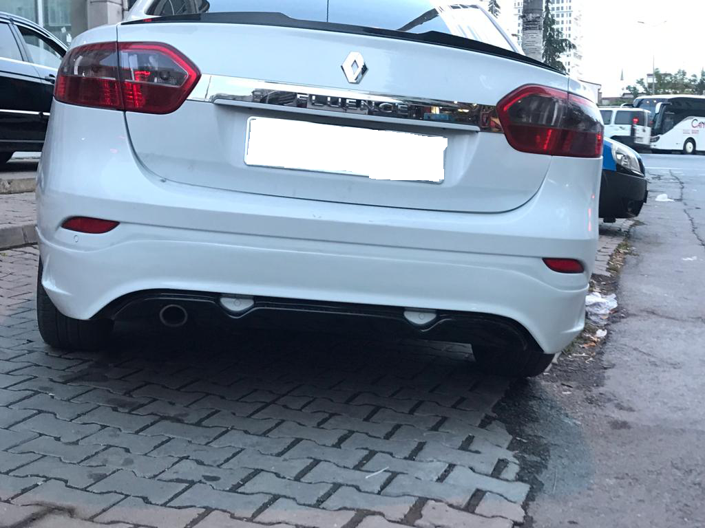 Renault Fluence Arka Tampon Eki