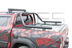 Toyota Hilux Kobra Roll Bar Çap:60 Siyah 2015 ve Sonrası