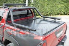 Toyota Hilux Kobra Roll Bar Çap:60 Siyah 2015 ve Sonrası