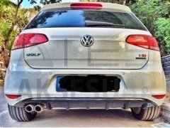 VW Golf 7 2012 Sonrası Arka Difizör Boyalı