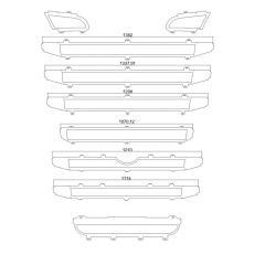 Scania R500 DAR PANJUR ETRAFI KROMU SENSÖRSÜZ